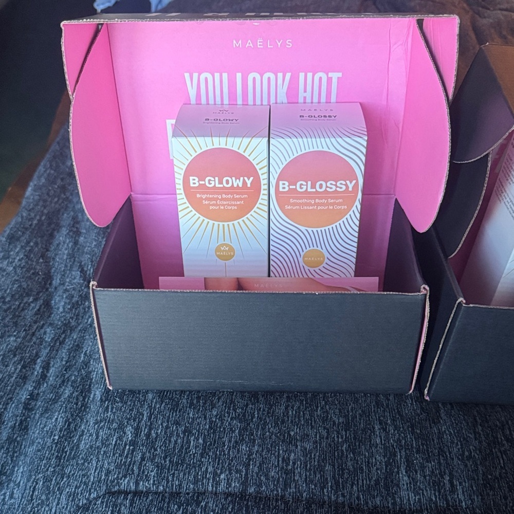 MAËLYS B-GLOWY & B-GLOSSY Body Care Set (2 sets available in original boxes)